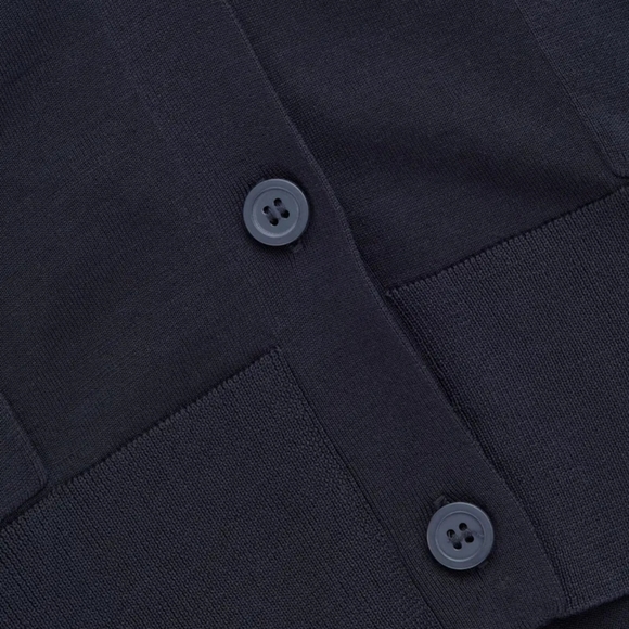 COS Draped-Back Cardigan 100 Cotton Size XS - Picture 6 of 15